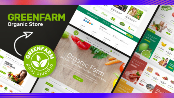 Greenfarm Theme GPL v1.1.5 – Organic WooCommerce WordPress Website