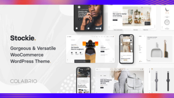 Stockie Theme GPL v1.4.8 – Multi-Purpose Creative WooCommerce Websites