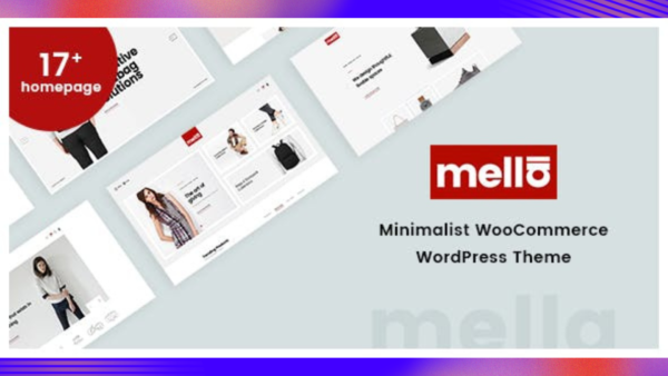 Mella Theme GPL v1.2.31 – Minimalist Ajax WooCommerce WordPress Theme