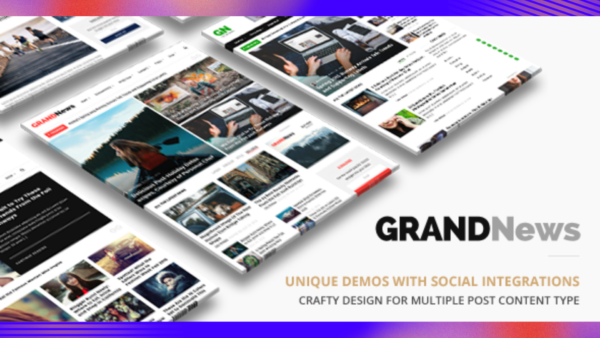 Grand News Theme GPL v3.4.4 – Magazine Newspaper WordPress