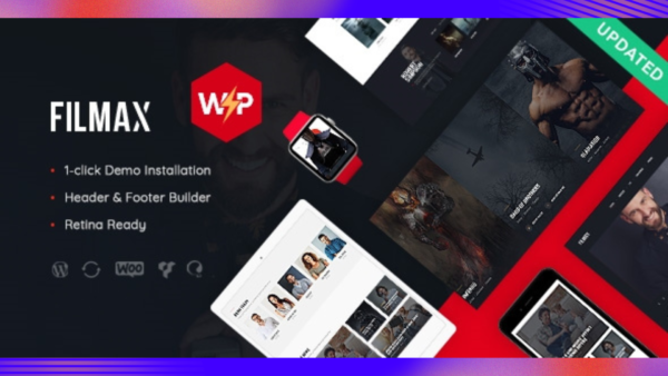 Filmax Theme GPL v1.1.8 – Cinema & Movie News Magazine WordPress Theme