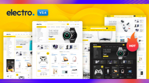 Electro Theme GPL v3.5.5 – Electronics Store WooCommerce Theme