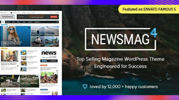 Newsmag Theme GPL v5.4.3.1 – Newspaper & Magazine WordPress Theme