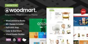 WoodMart Theme GPL v8.1.0 – Multipurpose Responsive WooCommerce WP Website