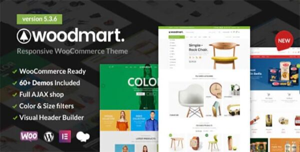 WoodMart Theme AiSS v8.0.2 – Multipurpose Responsive WooCommerce