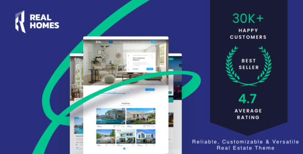 Real Homes – WordPress Real Estate Theme v4.1.1