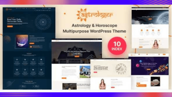 Astrologer Theme GPL v2.4 – Horoscope and Astrology WordPress Theme