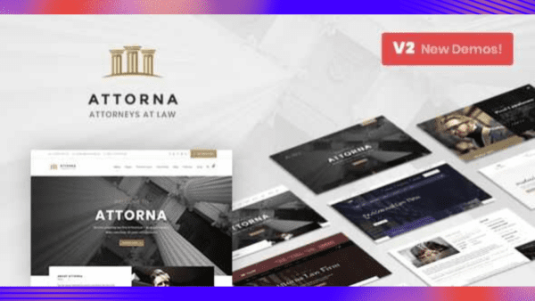 Attorna Theme GPL v2.0.7 – Law, Lawyer & Attorney Wp Websites