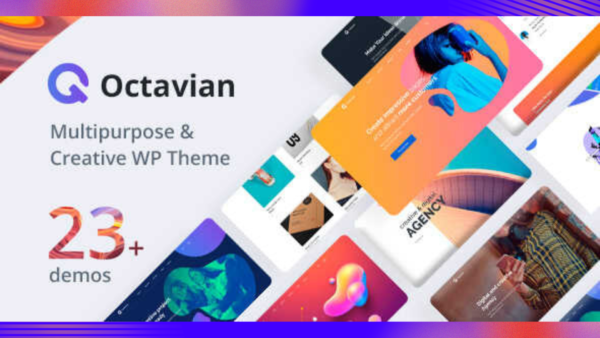 Octavian Theme GPL v1.21 – Creative Multipurpose WordPress Theme