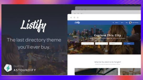 Listify Theme GPL v3.2.0 – WordPress Directory Websites