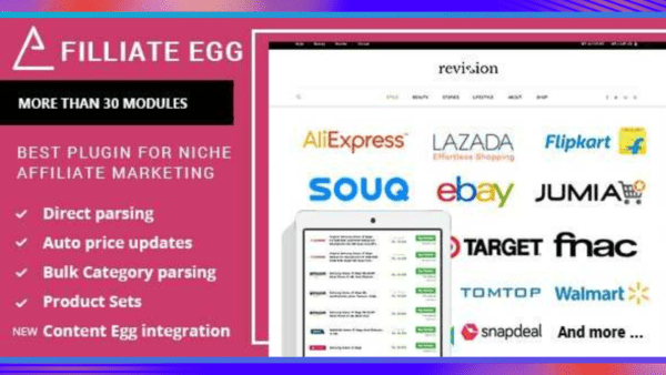 Affiliate Egg Pro GPL v10.9.20 – Niche Affiliate Marketing WordPress Plugin