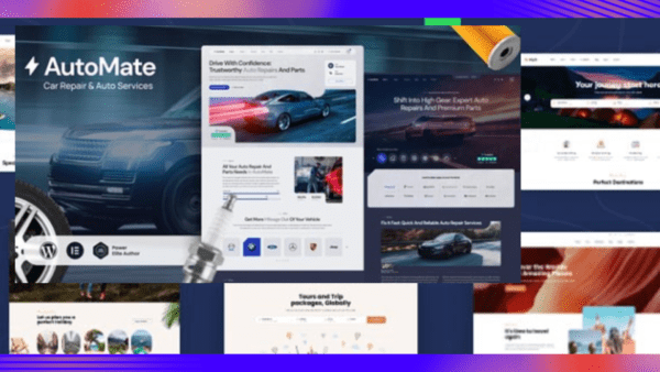 AutoMate Theme GPL v1.0 – Car Repair & Auto Services WordPress Theme