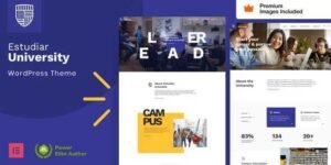 Estudiar Theme GPL v11.5 – College University WordPress Theme
