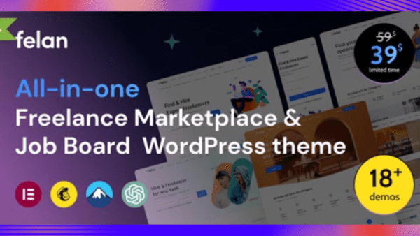 Felan Theme GPL v1.0.7 – Freelance Marketplace and Job Board WordPress Theme