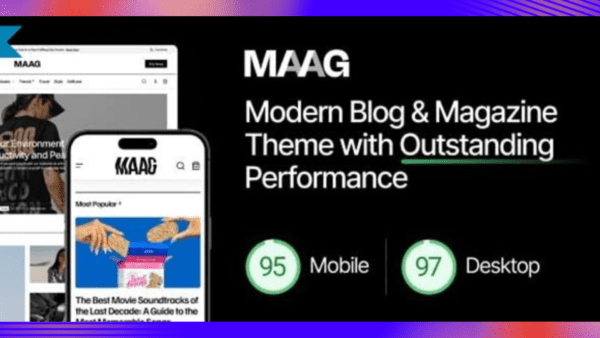 Maag Theme GPL v1.0.4 – Modern Blog & Magazine WordPress Theme