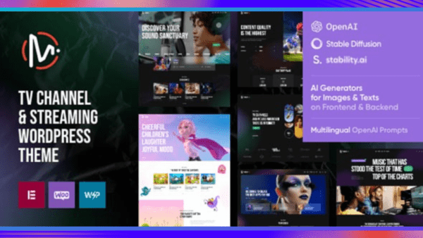 MediaFlex Theme GPL v1.3- TV Channel & Streaming WordPress Theme