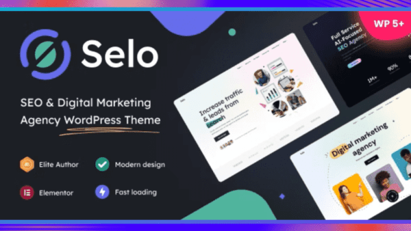 Selo Theme GPL v1.22 – SEO & Digital Marketing Agency WordPress Theme